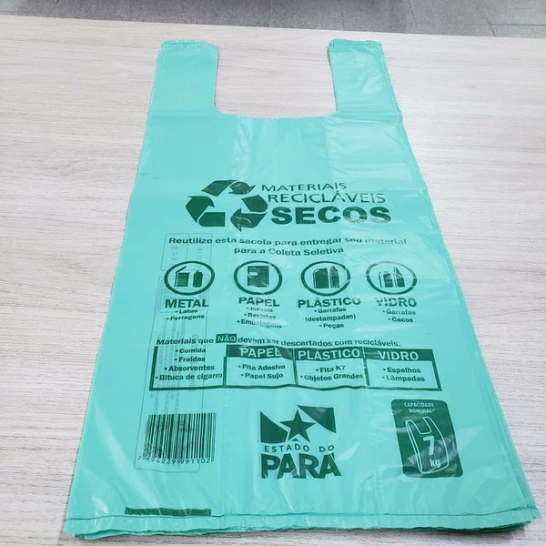 Novas sacolas plásticas devem ser gratuitas, requer MP