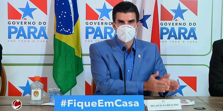 Governo diz que há ofertas de leitos e que contágio da covid-19 está estabilizado no Pará