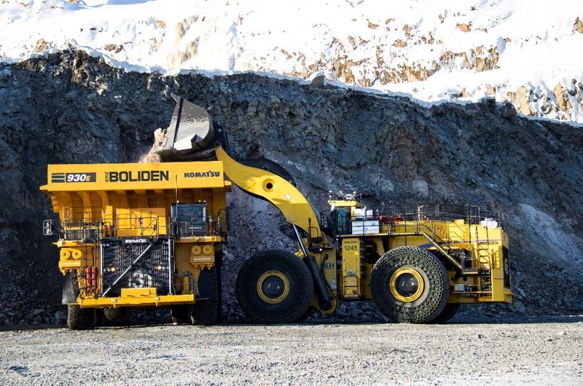 Komatsu implanta Sistema Autônomo de Transporte na Boliden