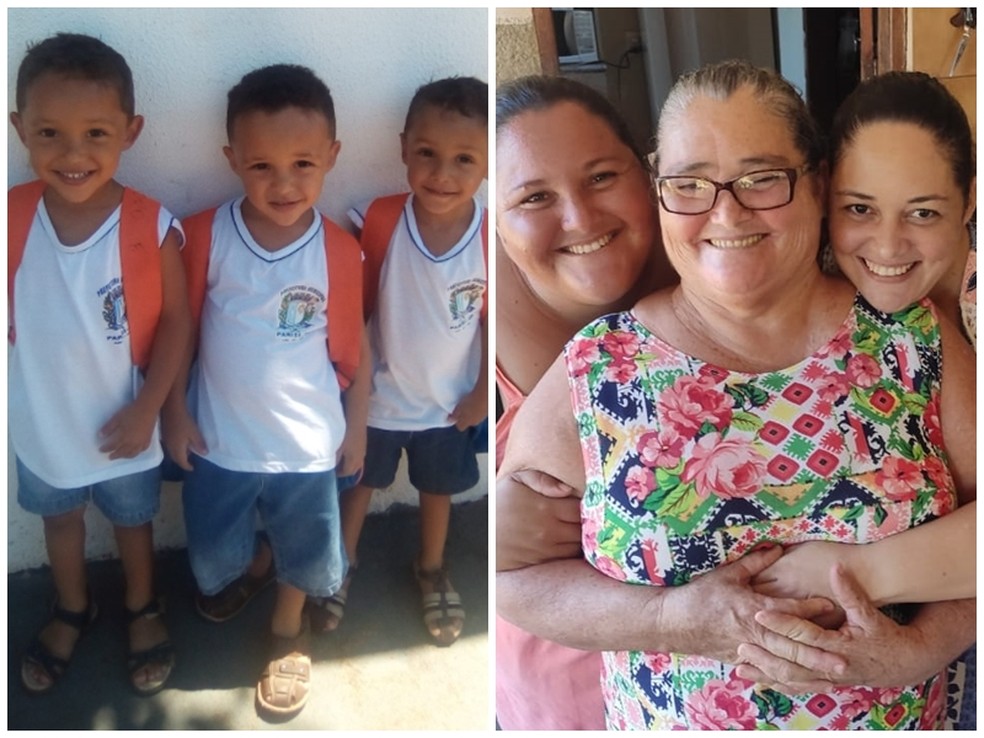 Após pai morrer em acidente, trigêmeos perdem mãe, avó e tia para Covid-19
