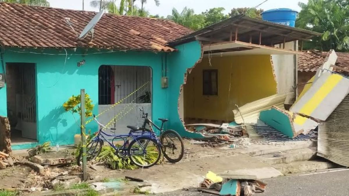 Acidente com ônibus em Bragança assusta moradores