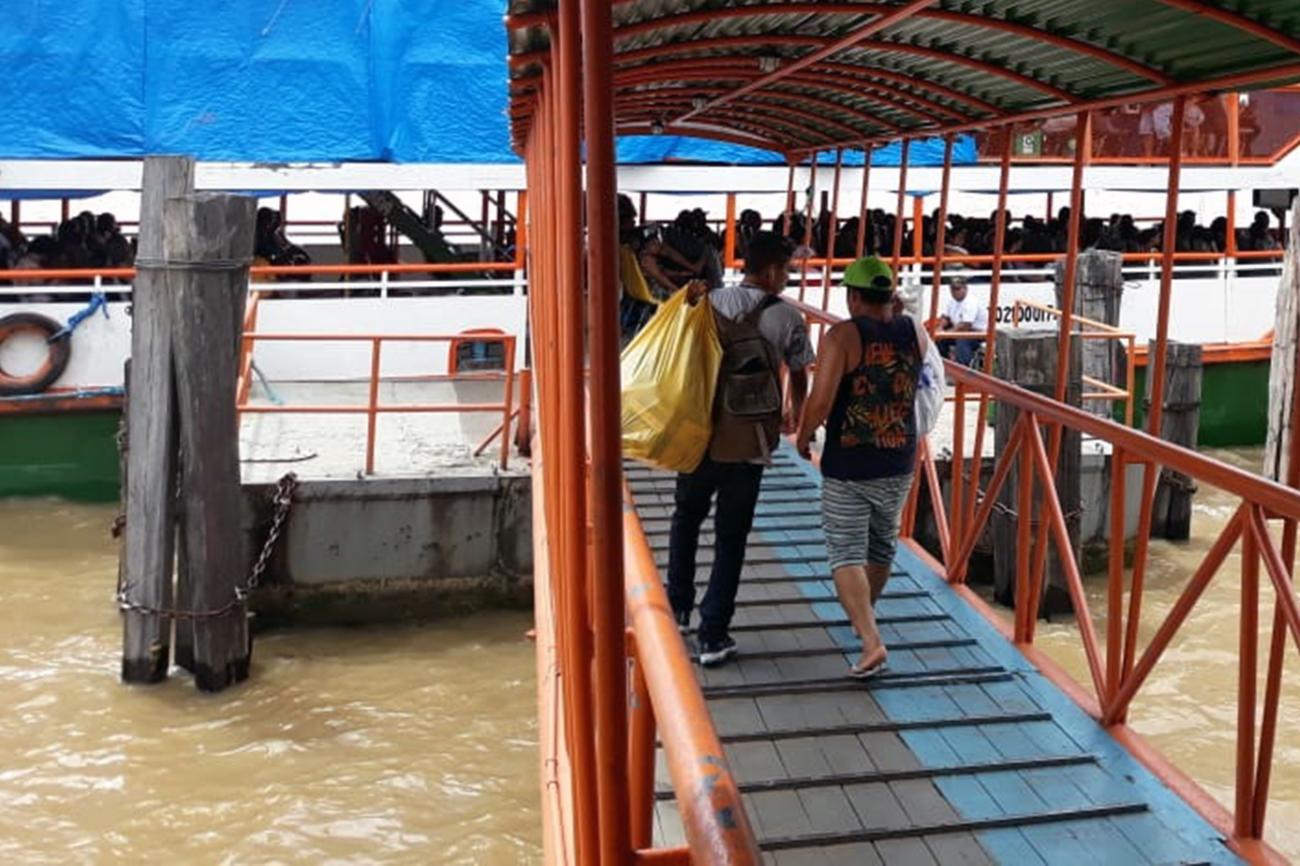 Embarcações de passageiros estão proibidas a partir desta quinta entre Pará e Amazonas