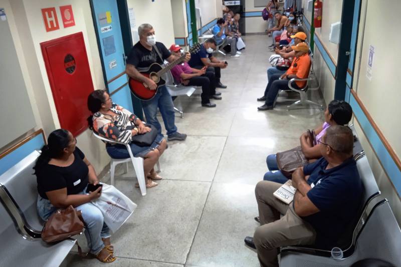 Hospital Regional em Marabá usa música como terapia para o bem-estar dos pacientes