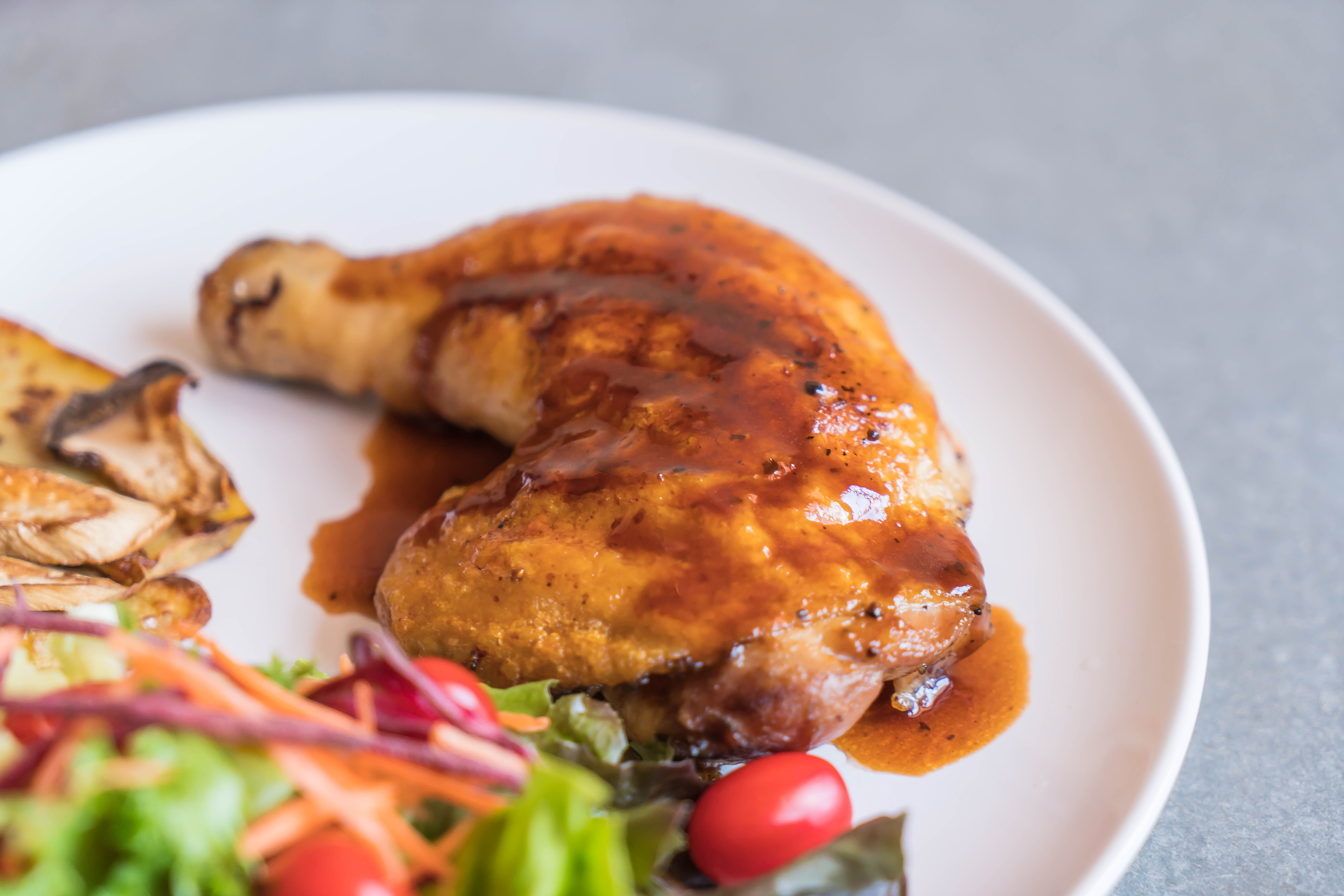 Frango Cremoso com Mostarda e Mel