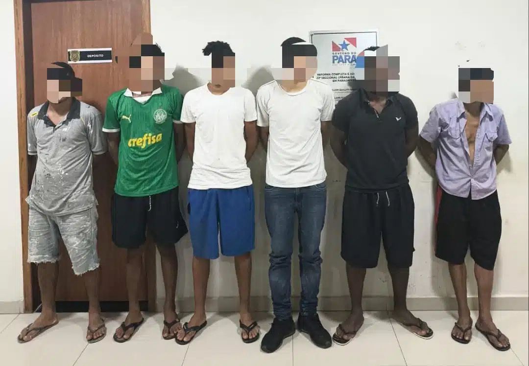 Parauapebas: Tráfico é desarticulado no Alto Bonito e seis pessoas são conduzidas à delegacia