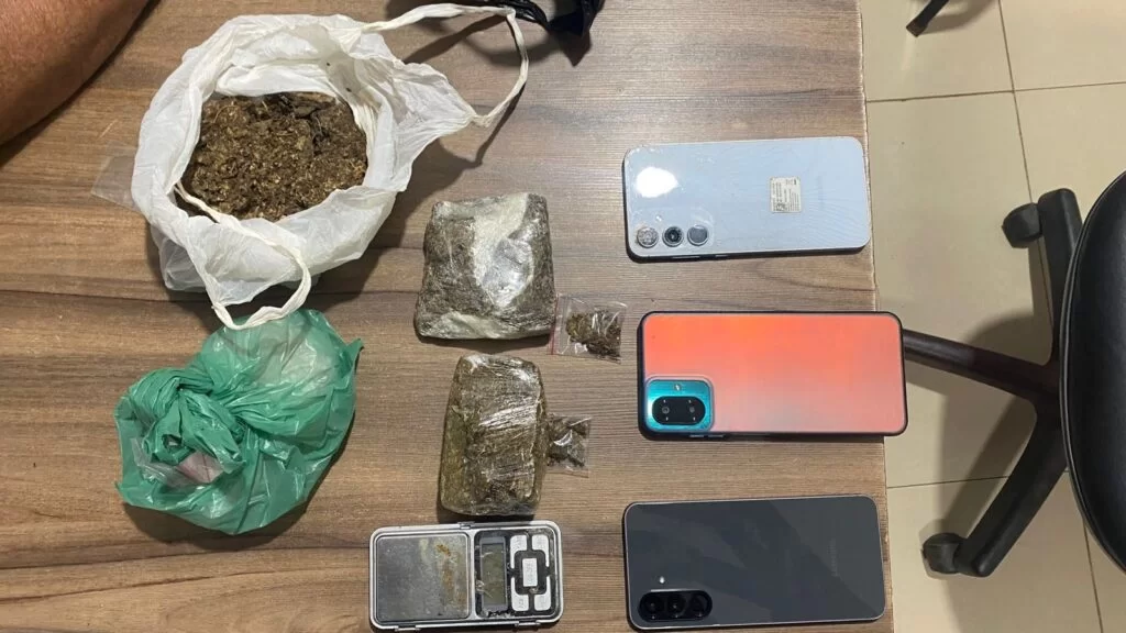 Homem é preso por tráfico de drogas após usar motorista de aplicativo para entregar maconha em Parauapebas