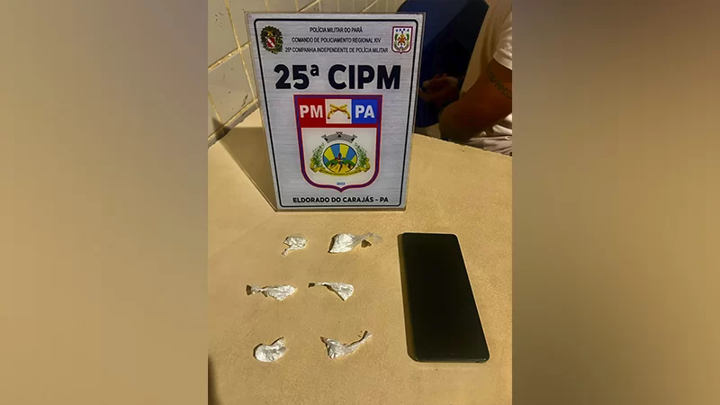 Motorista é preso com cocaína durante abordagem na PA-275, em Eldorado do Carajás