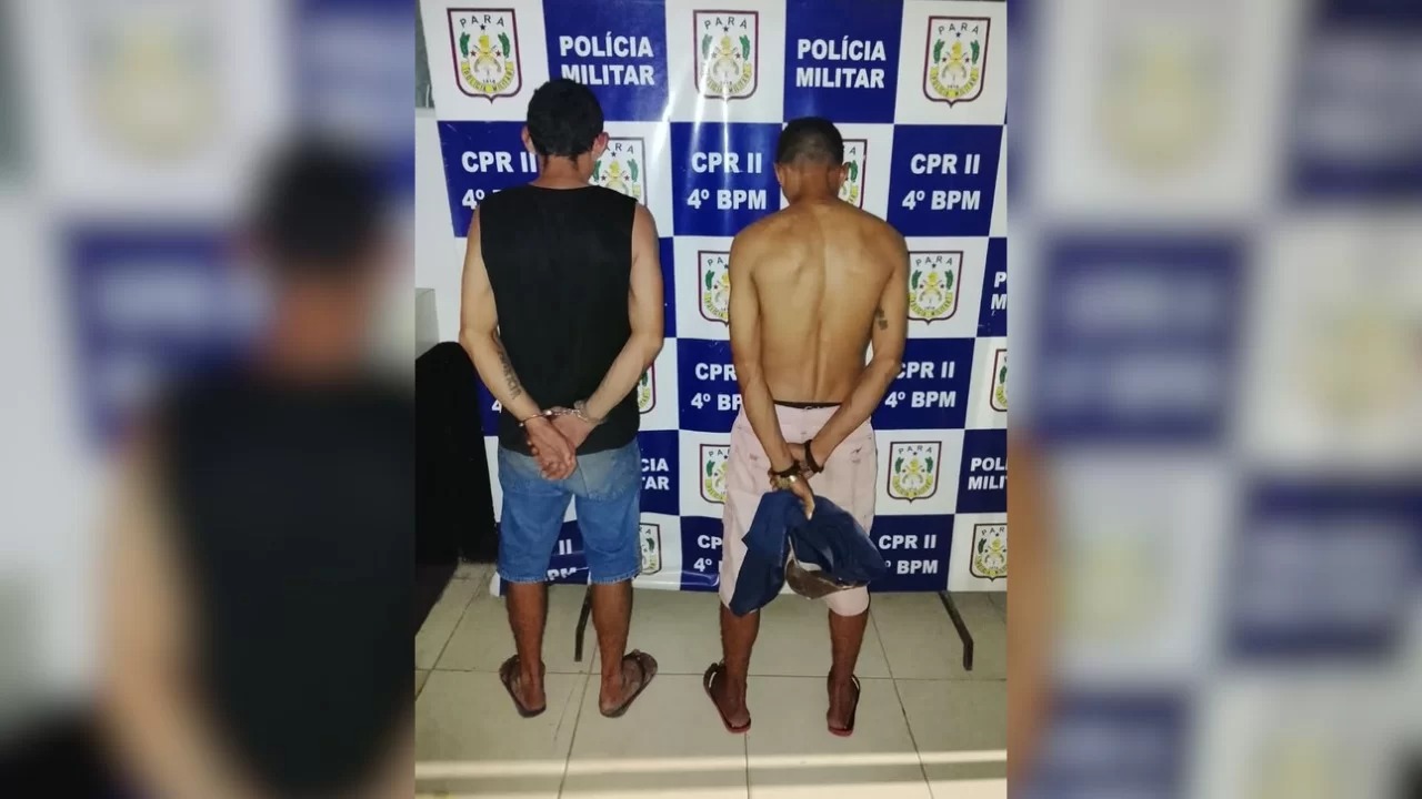 Homem é conduzido à delegacia após apreensão de drogas em Marabá