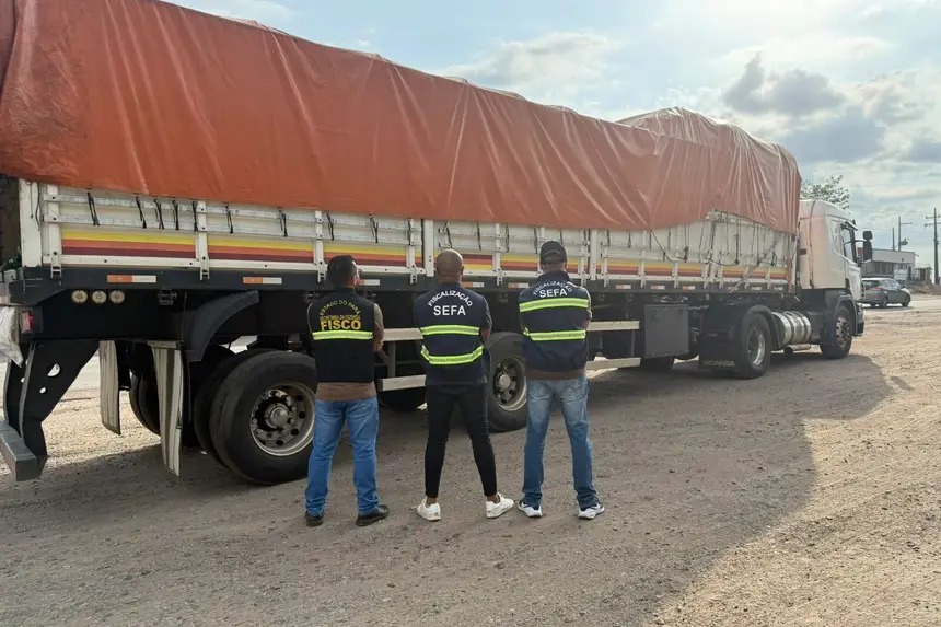 Sefa apreende cargas e cobra mais de R$ 128 mil em impostos e multas no Pará