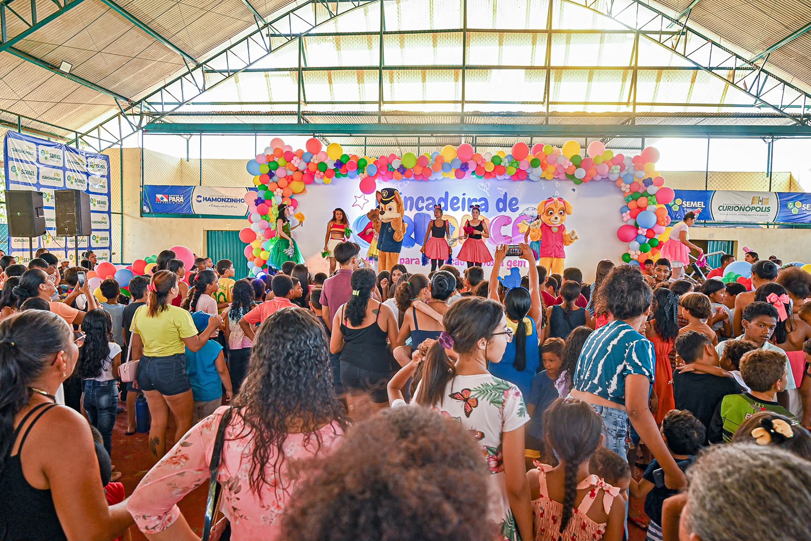 Curionópolis encerra outubro com grande festa para celebrar o Dia das Crianças